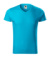Slim Fit V-neck - Tričko pánske - Malfini, farba - tyrkysová, veľkosť - M