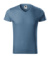Slim Fit V-neck - Tričko pánske - Malfini, farba - denim, veľkosť - M