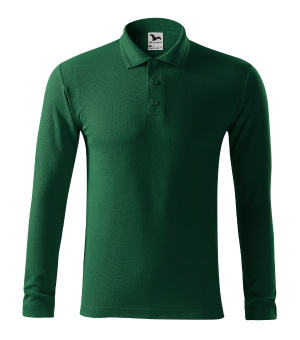 Pique Polo LS - Polokošeľa pánska