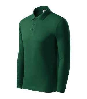 Pique Polo LS - Polokošeľa pánska
