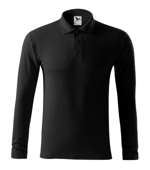 Pique Polo LS - Polokošeľa pánska