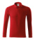 Pique Polo LS - Polokošeľa pánska - Malfini, farba - červená, veľkosť - XL