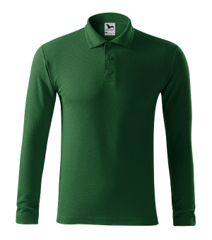 Pique Polo LS - Polokošeľa pánska