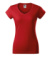 Fit V-neck - Tričko dámske - Malfini, farba - červená, veľkosť - XS