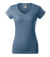 Fit V-neck - Tričko dámske - Malfini, farba - denim, veľkosť - M