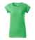 Fusion - Tričko dámske - Malfini, farba - zelený melír, veľkosť - XS