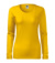 Slim - Tričko dámske - Malfini, farba - žltá, veľkosť - XS