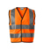 HV Bright - Bezpečnostná vesta detská - Rimeck, farba - fluorescenčná oranžová, veľkosť - 104 - 128 cm/4 - 6 rokov