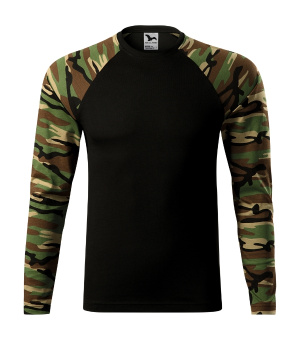 Camouflage LS - Tričko unisex