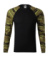 Camouflage LS - Tričko unisex - Malfini, farba - camouflage green, veľkosť - S