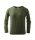 Fit-T LS - Tričko detské - Malfini, farba - khaki, veľkosť - 122 cm/6 rokov