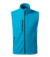 Exit - Fleece vesta unisex - Malfini, farba - tyrkysová, veľkosť - XS