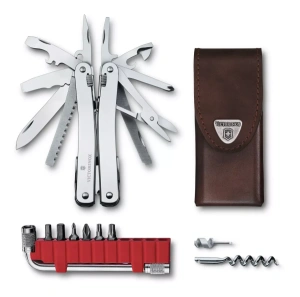 Victorinox 3.0235.L SwissTool Spirit X Plus v koženom puzdre