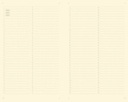 Zápisník Black Red L linajkový