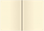 Zápisník Flexies L linajkový Brown