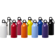 400 ml fľaša na vodu Oregon z nehrdzavejúcej ocele s certifikáciou RCS a karabínou