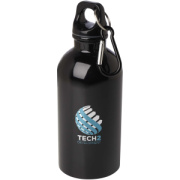 400 ml fľaša na vodu Oregon z nehrdzavejúcej ocele s certifikáciou RCS a karabínou