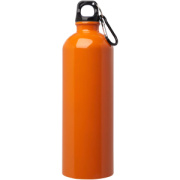 750 ml jednovrstvová fľaša na vodu Oregon z nehrdzavejúcej ocele s certifikáciou RCS a karabínou