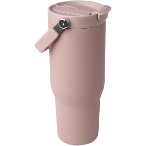 Hrnček s vákuovou a medenou izoláciou Bronx s objemom 900 ml z recyklovanej nehrdzavejúcej ocele s certifikátom RCS, s viečkom s dvojitou funkciou