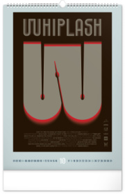 NOTIQUE Nástenný kalendár Alternative Movie Posters 2026, 33 x 46 cm