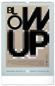 NOTIQUE Nástenný kalendár Alternative Movie Posters 2026, 33 x 46 cm