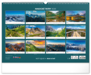 NOTIQUE Nástenný kalendár Magické Tatry 2026, 48 x 33 cm