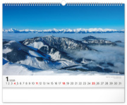NOTIQUE Nástenný kalendár Magické Tatry 2026, 48 x 33 cm