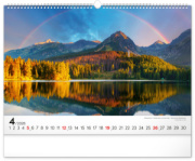 NOTIQUE Nástenný kalendár Magické Tatry 2026, 48 x 33 cm