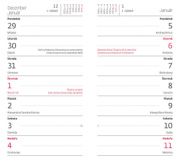 Dvojtýždňový diár Napoli dizajn 6