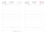 Denný diár A5 Flexio tmavo modrý s gumičkou