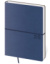 Denný diár A5 Flexio tmavo modrý s gumičkou