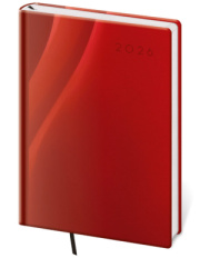 Denný diár A5 Vario Red design