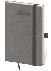 Vreckový diár Print Pop šedý