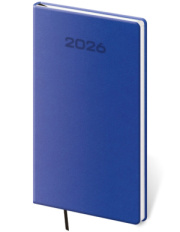 Vreckový diár Soft modrý