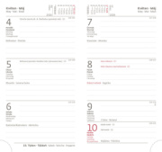 Vreckový diár Soft modrý