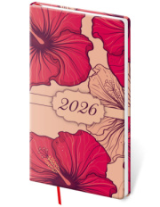 Vreckový diár Vario Lyra Hibiscus