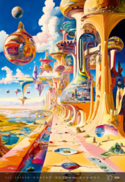 Kalendár Surreal New Worlds