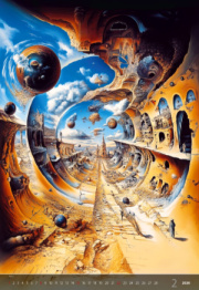 Kalendár Surreal New Worlds