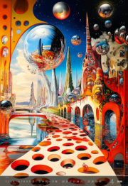 Kalendár Surreal New Worlds