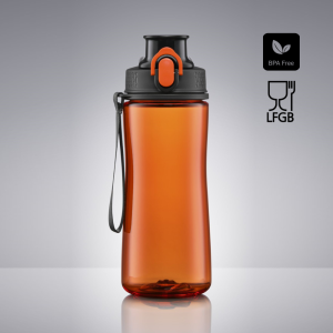 Neon fľaša na vodu, 550 ml.