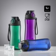 Neon fľaša na vodu, 550 ml.