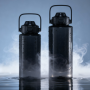 Neon fľaša na vodu z tritan™, typ plechovka, 1500 ml