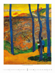 Nástenný kalendár Impressionists 2026