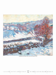 Nástenný kalendár Impressionists 2026