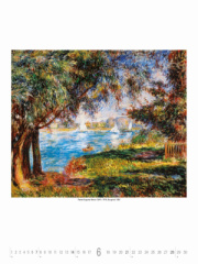 Nástenný kalendár Impressionists 2026