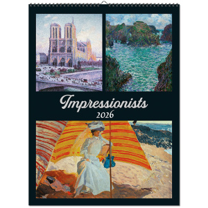 Nástenný kalendár Impressionists 2026