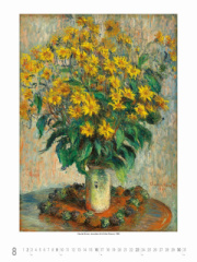 Nástenný kalendár Claude Monet 2026