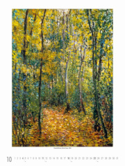 Nástenný kalendár Claude Monet 2026