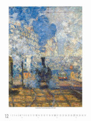 Nástenný kalendár Claude Monet 2026