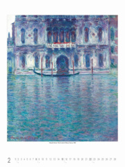 Nástenný kalendár Claude Monet 2026